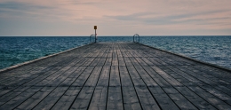 Bridge by the Baltic Sea