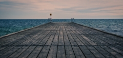 Bridge by the Baltic Sea